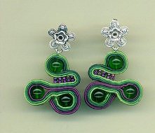 Kolczyki "Kocie oko"