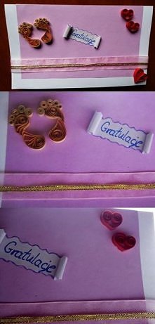 moja wersja kartki gratulac...