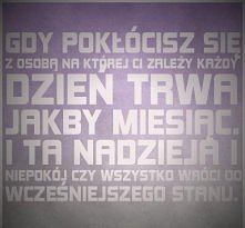 U mnie wszystko się spierdo...