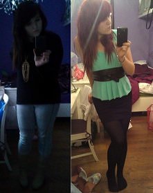 Dziewczyny róbcie sobie zdjęcia ! Gdyby nie one byłabym przekonana że waga mn...