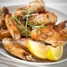 Skrzydełka kurczaka marynowane w curry