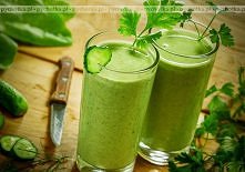 Sok z ogórka selera i kopru