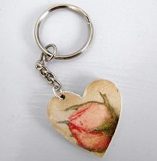 Brelok handmade serce