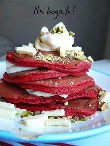 red pancakes