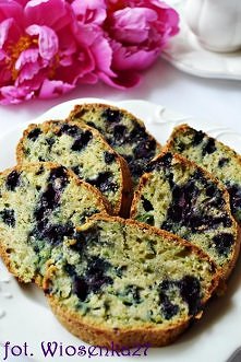 CUKINIOWE CIASTO Z JAGODAMI

Składniki:
- 2 jajka,
- 100 ml oleju,
- 1 i ½ sz...