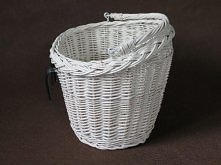 wiklinowy kosz na rower