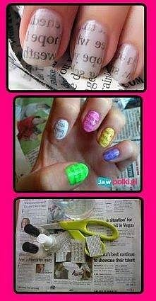 Potrzebne rzeczy: 
*gazeta ...