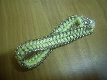 Srebrne łańcuszki połączone...