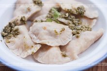 Pierożki z mięsnym farszem