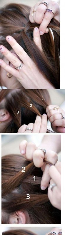 jak plesc warkocz dobierany