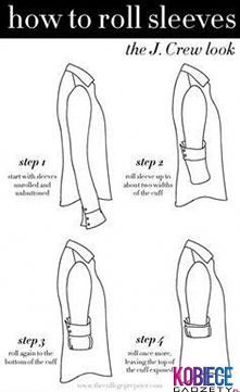 Podwijanie rękawów