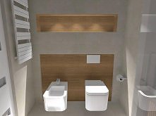 Projekt łazienki w mieszkan...