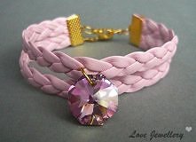 rzemykowa z kryszałkiem

facebook .com/LovingJewellery