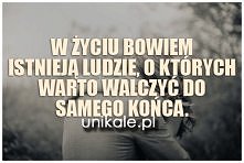 W życiu bowiem istnieją lud...