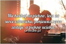 Nie kochaj za piękno..