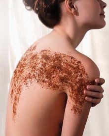 peeling z kawy anty celulitowe !!! polecam gorąco skura mega miękka super efe...