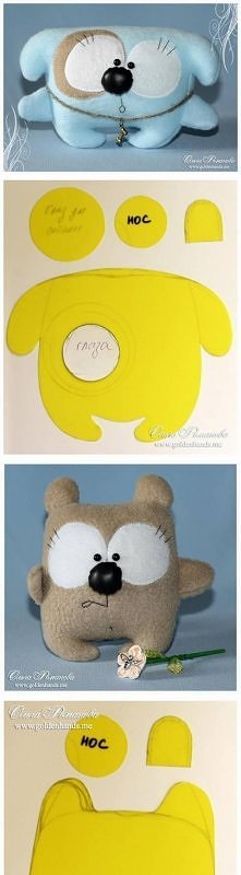 diy, cute, fabric, toys, pa...