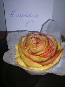 Szarlotka w papilotach