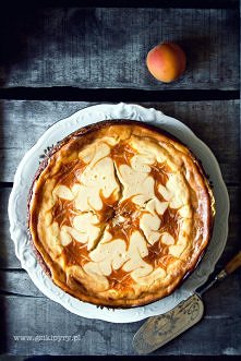 Sernik z morelami - przepis...