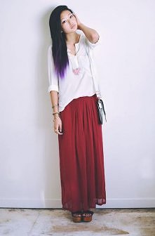 #maxi skirt