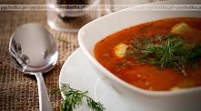 Zupa pomidorowa z mielonym mięsem