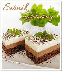 Sernik czekoladowy na zimno
 (przepis po kliknięciu w zdjęcie)