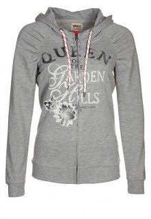 ONLY SABINA Bluza rozpinana szary - Kliknij w duże zdjęcie i zobacz więcej -  Cena: 109 zł. ONLY SABINA Bluza rozpinana szary Odzież w Zalando.pl | materiał zewnętrzny: 65% poli...