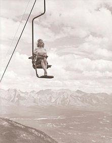 Marilyn podczas pobytu w Ka...