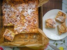 Siła prostoty. Jabłecznik z orzechami włoskimi.
Składniki:
1 szkl. mąki pszennej
1 szkl. mąki ziemniaczanej
1 łyżeczka proszku do pieczenia
3/4 szkl.drobnego cukru (użyłam dodat...