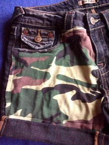 Spodenki DIY militarne