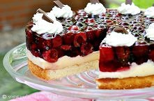 Składniki:
2 jajka (osobno żółtka i białko)
100g cukru + 3 łyżki
1 opakowanie cukru waniliowego
50g mąki pszennej
30g mąki ziemniaczanej
1/2 łyżeczki proszku do pieczenia
2 opak...