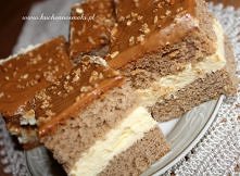 CIASTO CYNAMONOWE Z KREMEM BUDYNIOWO-AJERKONIAKOWYM I KARMELEM
SKŁADNIKI NA CIASTO:
6 jajek
1 1/2 szklanki mąki pszennej
1 1/2 szklanki cukru brązowego
2 łyżeczki proszku do pie...