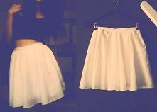 moja pierwsza rozkloszowana handmade, udało się uff