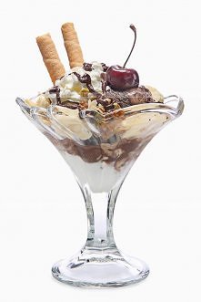 Lody z galaretką owocową