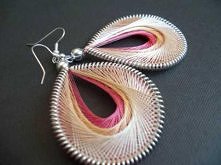 More Funky Lobez Handmade Thread earrings and Pendants