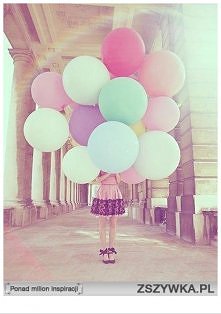 balony " piękne kolory na lato :)