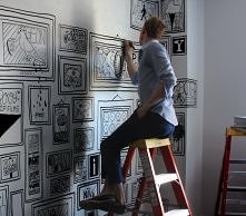 obrazy na ścianie :)