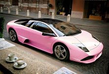 Pink Lamborghini Murcielago