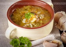 Zupa ogórkowa z ryżem Grażyny