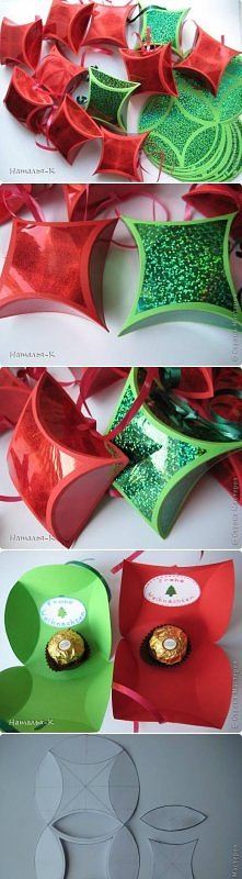 diy, candy, gift, box, paper