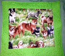 poduszkę z pieskami uszyłam :)