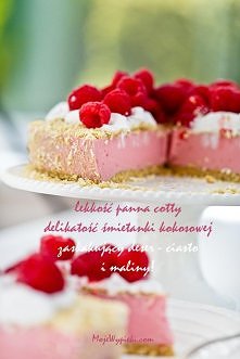 spód:
150g ciastek kokosowych
30g wiórków kokosowych
60g masła, w temp pokojowej
Wiórki kokosowe podprażyć na suchej patelni,mieszając,do zezłocenia.Dodać ciastka,masło i zmikso...