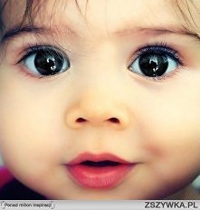 jakie ma brązowe oczka <3.