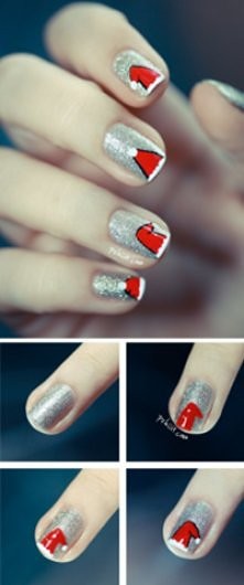 Mikołajkowe czapeczki - kro...