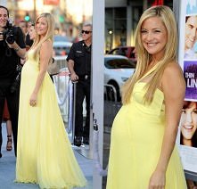 boska suknia ciążowa Kate Hudson