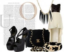 Stylizacja w odcieniach cze...