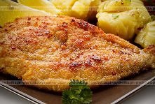 Filet z pangi lub łososia w ostrej panierce