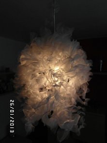 Własnoręcznie robiona lampa. Polecam do kupienia na iButik.pl u urzytkownika amar6
