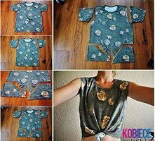 sposób na duzą bluzke