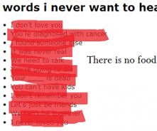 NIGDY nie chcę tego usłysze...